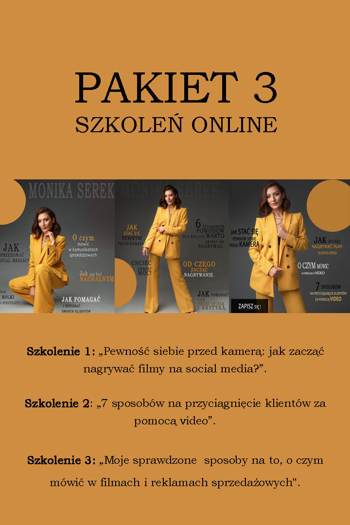 Pakiet 3 szkoleń Biznesowych – ONLINE